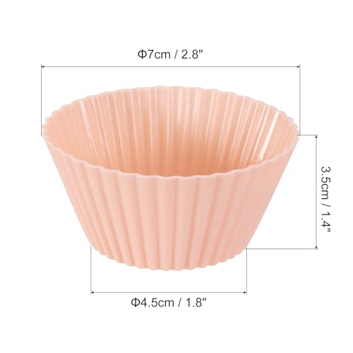 18Pcs Silicone Cupcake Liners
