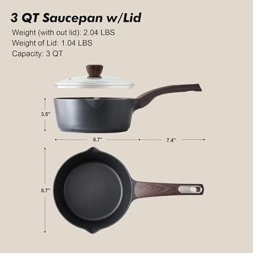 Nonstick Sauce Pan with Lid