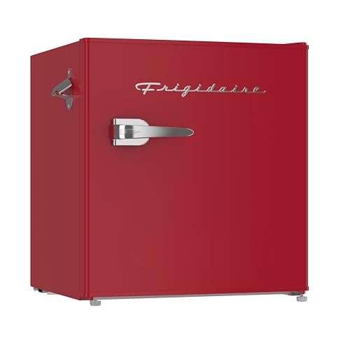 EFR176 RED 1.6 cu. ft. Retro Bar Fridge with Side Bottle Opener
