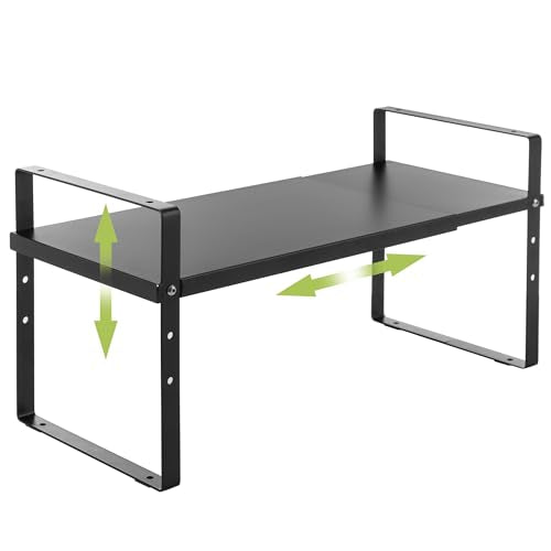 Expandable Cabinet Shelf Organizer Rack