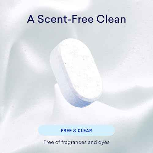 100% Plastic Free Dishwasher Detergent Tablets Set (60 Count)