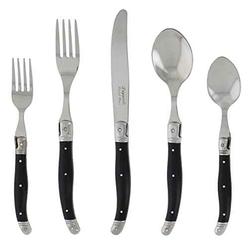 Laguiole 20 Piece Stainless Steel Flatware Set