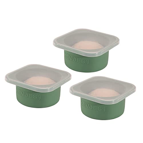 500ml Individual Pizza Dough Proofing Container with Airtight Lid (3 Count)