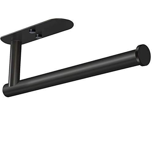 Adhesive Paper Towel Holder Under Cabinet Wall Mount for Kitchen Paper Towel