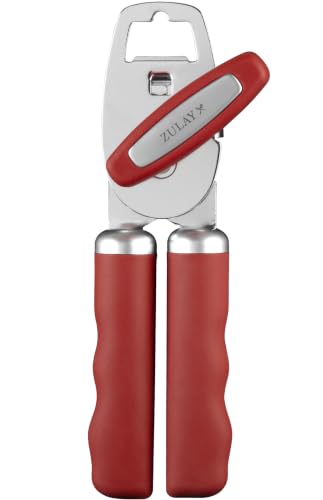 Heavy Duty Stainless Steel Can Opener Manual with Bottle Opener