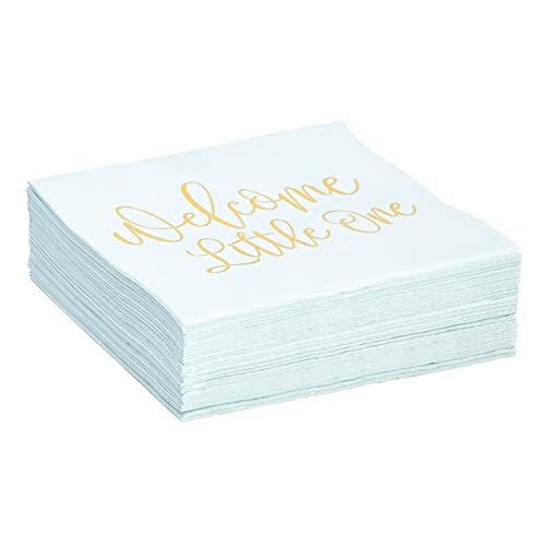 Pastel Blue Party Napkins (50 Count)