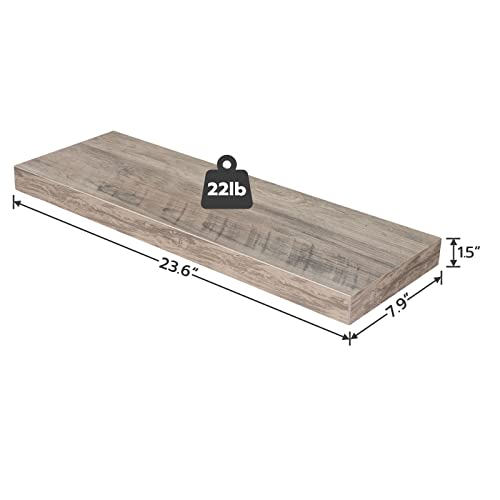 Floating Shelves for Wall (2 Count)