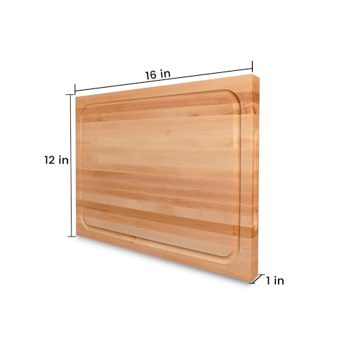 Hard Maple Wood Cutting Board for Kitchen
