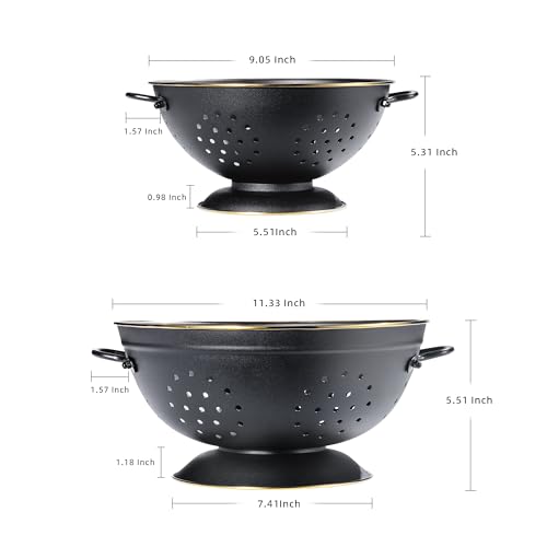 Metal Colander Set of 2