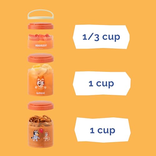 Bluey Snack Containers