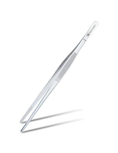 8.5 Inch Kitchen Tweezers Fine Tweezer Tongs