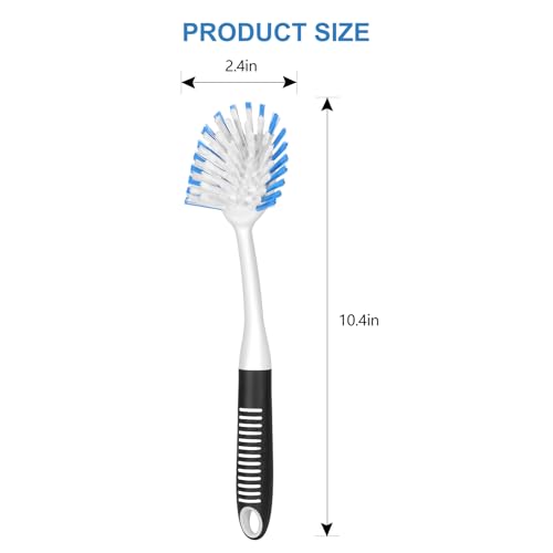 Dish Brush with Handle (2 Count)