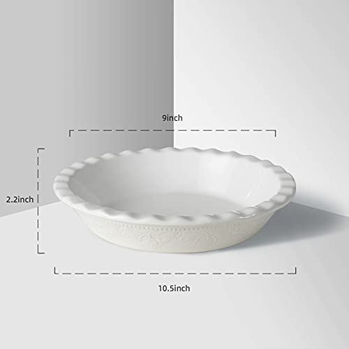 Pie Pan 9 Inch Ceramic Pie Dish