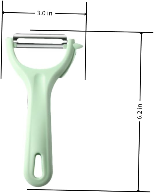 Fanmusic Swivel peelers - potato peelers，Fruit and vegetable peelers for kitchen (I+Y 2 pieces) - Culinary Roots
