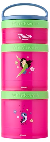 Disney Princess Stackable Snack Containers for Kids