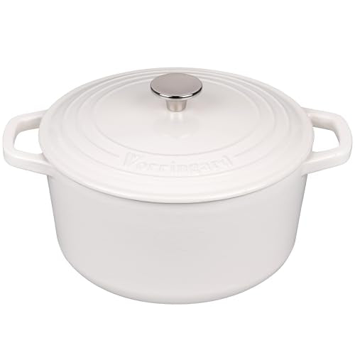 Enameled Cast Iron Dutch Oven Pot with Lid