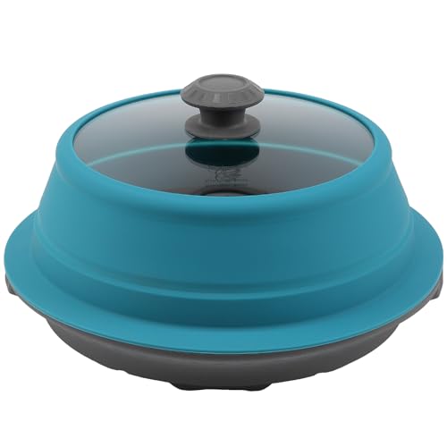 Microwave Splatter Silicone Cover Collapsible Steamer