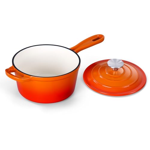 Enameled Cast Iron Sauce Pan Pot