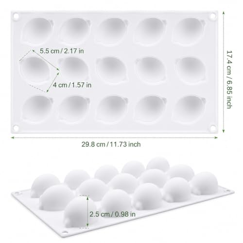 Lemon Silicone Mold for Baking Mousse Cake