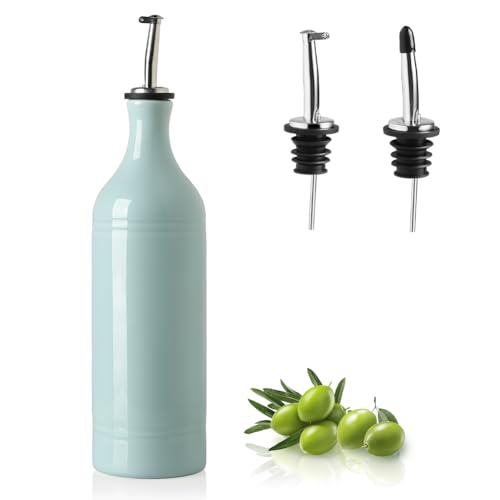 Sweejar Large Ceramic Olive Oil Dispenser Bottle