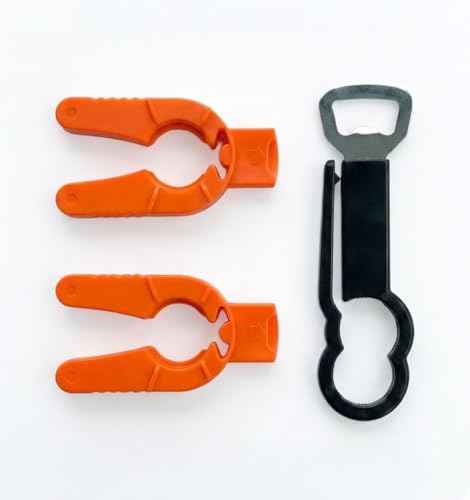 Multifunctional Bottle and Can Opener (2 identical openers)