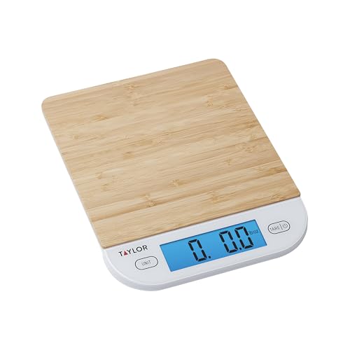 Bamboo Digital Backlit Kitchen Scale