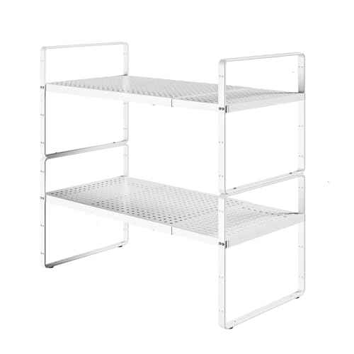 Expandable Cabinet Shelf Organizers (2 Count)