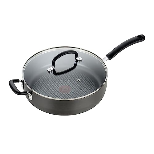 Ultimate Hard Anodized Non Stick Jumbo Cooker With Lid & Helper Handle 5 Quart