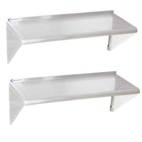 Stainless Steel Shelf 2 Pack 18"x48" (2 Count)