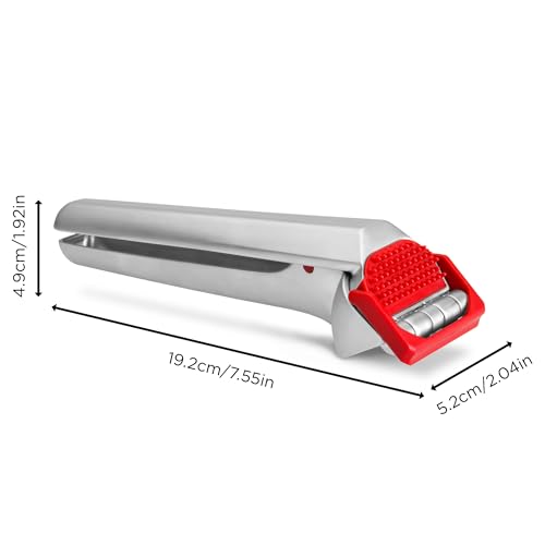 Garject Garlic Press with Peel Ejector & Scraper