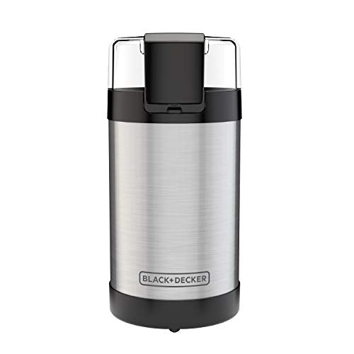 One Touch Coffee & Spice Grinder with Stainless Steel Blades