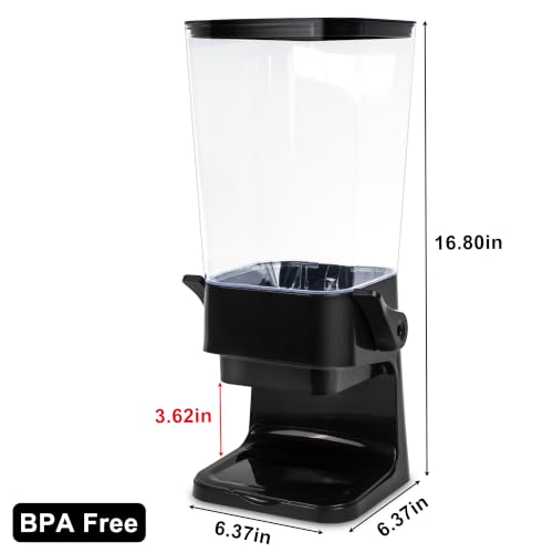 5L Cereal Dispenser Countertop with lids