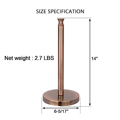 Paper Towel Holder Stand for Kitchen Countertop & Dining Room Table