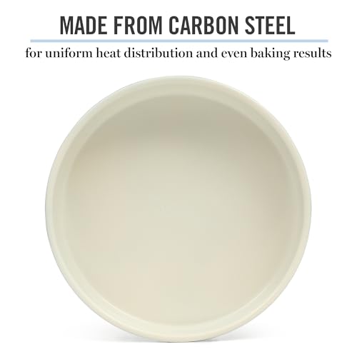 Gallen 8 Inch Round Nonstick Carbon Steel Cake and Bake Pan