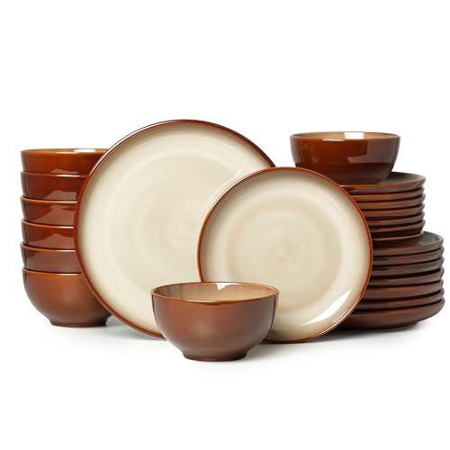 Stoneware Dinnerware Sets for 8
