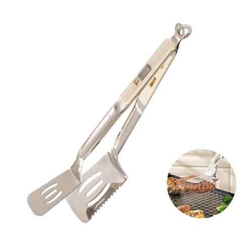 13.5 inch grill spatula cooking tongs