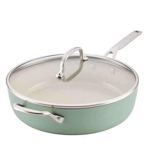 Hard Anodized Non Stick Ceramic Frying Pan 5