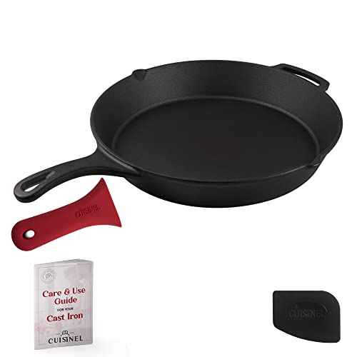 Cast Iron Skillet + Pan Scraper