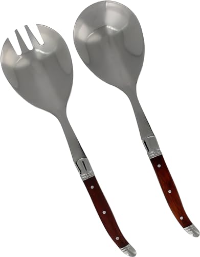 Laguiole Connoisseur Rosewood Salad Servers