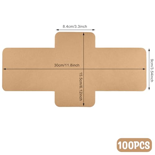 100 Pcs Mini Loaf Pan Liners for Baking Bread Pans 6x3 in Parchment (100 Count)