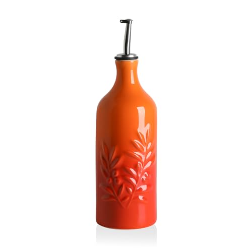 Sweejar Ceramic Olive Oil Dispenser Bottle
