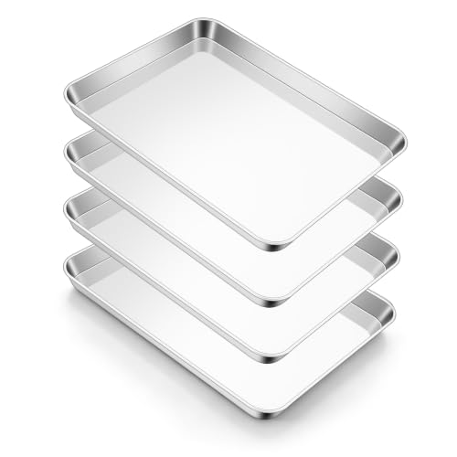 Stainless Steel Baking Sheet 4 Pack (4 Count)