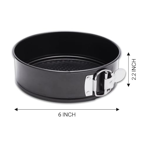 6 Inch Non stick Springform Pan with Removable Bottom