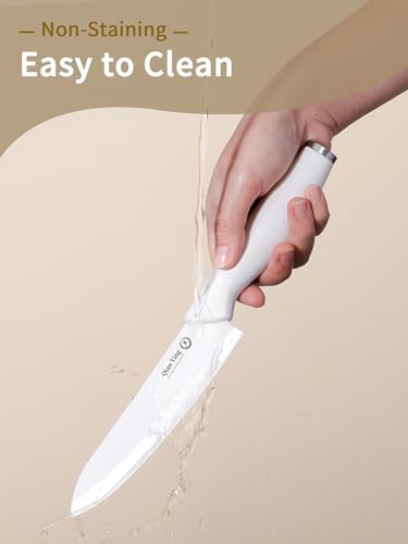 Pure Strengthening Ceramic Knife Set for Kitchen with Sheath 9Pcs (9 Count)
