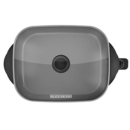 12x15 Inch Electric Skillet with Glass Lid