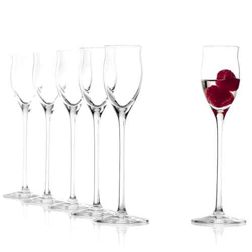 Quatrophil Liqueur Glasses Crystal