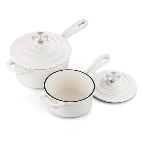 1QT & 2QT Saucepan Set with Lid (2 Count)