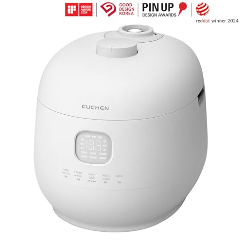6 Cup Premium IH Pressure Rice Cooker with 304Ti Stainless Steel Inner Pot