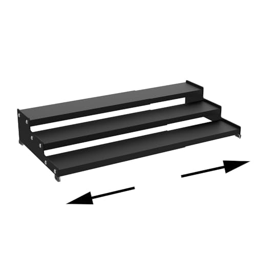 Expandable Carbon Steel Spice Rack Organizer for Pantry