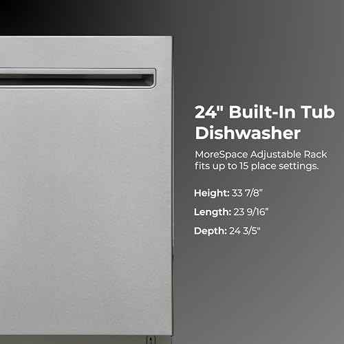 24" Built In Dishwasher